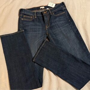 J. Crew Dark Denim (stretch) Jeans, NWT Size 27R